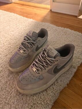 Nike Air Force 1 Sneakers in Light Gray